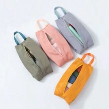 1pc Portable Travel Storage Bag, Sanitary Napkin Storage Bag, Socks Storage Bag, Underwear Storage Bag, Cosmetic Bag, Travel Suitcase Packing Bag, Student Multi-Functional Storage Bag, Suitable For Underwear, Socks And Cosmetics And Daily Necessities Storage - Durable Clothing And Necessities Storage Solution