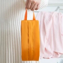 1pc Portable Travel Storage Bag, Sanitary Napkin Storage Bag, Socks Storage Bag, Underwear Storage Bag, Cosmetic Bag, Travel Suitcase Packing Bag, Student Multi-Functional Storage Bag, Suitable For Underwear, Socks And Cosmetics And Daily Necessities Storage - Durable Clothing And Necessities Storage Solution