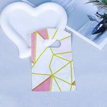 25 件，小型感谢商品袋塑料礼品袋生日派对礼品袋，生日派对礼品，节日包装 - Golden Triangle 25pcs - 查看 2