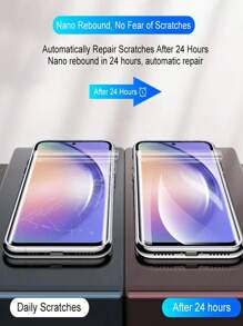3 件装高清全覆盖软水凝胶膜屏幕保护膜适用于 /Galaxy//Redmi Poco Note 14 A16 A15 S24 16 15 14，非钢化玻璃礼物，适合生日、家人、朋友手机屏幕保护膜、手机配件防水防震防摔防刮防指纹 - 3件 - 查看 6