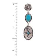 Oval Dangle Earring