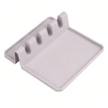 1 Giá để đồ dùng nhà bếp bằng silicon có miếng lót hứng mỡ cho nhiều đồ dùng, Giá để thìa chịu nhiệt & Giá để thìa cho bếp, Giá để đồ dùng nhà bếp cho muôi & kẹp - Nhiều màu - Xem 10