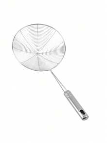 1 cái Muôi lọc, Muỗng vớt bằng dây kim loại có tay cầm, Rây lọc nhà bếp hình nhện, Muỗng vớt gia dụng để chiên, Dụng cụ nấu ăn nhà bếp để chiên thực phẩm, Đồ dùng nhà bếp, Đồ dùng nhà bếp - Nhiều màu - Xem 6