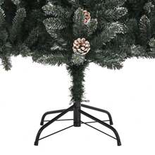 Green 150 Cm PVC Artificial Christmas Tree With Stand For Festive Home Decoration - Green - View 7