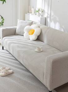 1 vỏ bọc ghế sofa vải nhung Jacquard họa tiết hình học, vỏ bọc ghế sofa co giãn vừa vặn kiểu đơn giản, thân thiện với vật nuôi, chống trượt, chống bụi bẩn, có thể giặt bằng máy, bảo vệ ghế sofa cho mọi mùa, tặng kèm 1 vỏ gối 45*45cm - Màu Xám nhạt - Xem 7