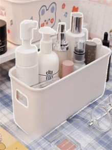 Set Of 10 Stackable Plastic Storage Bins With Handles - Multifunctional Storage Baskets For Office, Home, Closet - Containers For Stationery, Cosmetics, Socks, Underwear - Space-Saving Drawer Organizers For Home And Office Use., Bathroom, Basket Gift, Basket, Baskets, Box, Kitchen, Kitchen Accessories, Kitchen Tools, Organizer Kitchen, Makeup Organizer, Wedding Items, Flower Decorations, Home Stuff, Table, Home Decorations, Home Organization And Storage, Room Decor, Room Decor Bedroom - Multicolor - View 3