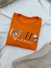 100% Cotton Women's Clothing - 橘色 - 查看 2