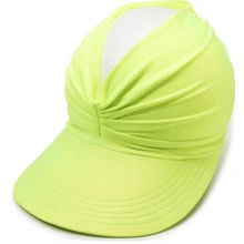 Bộ 4 mũ chống nắng bằng polyester màu trơn, thời trang, đa năng, thanh lịch, phong cách thường ngày, chống gió, chống tia UV, mũ thể thao ngoài trời dành cho nữ - Nhiều màu - Xem 14