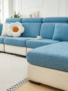 1 st Stretch Jacquard Sofahoes, Machinewasbaar, Anti-Kattenkrab, Meubelbeschermer Sofahoes, Moderne 3/4 Sofa + Chaise Lounge Kussenset Voor Slaapkamer, Kantoor, Woonkamer
