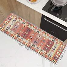 1 tấm thảm trang trí trong nhà họa tiết hình học phong cách Châu Âu, thảm trải sàn phòng khách, thảm trải sàn phòng ngủ, thảm trải sàn đầu giường chống trượt, thảm trải sàn phòng ăn, thảm trải sàn bếp, tấm lót ghế văn phòng, thảm chùi chân, thảm tập bò cho bé, chăn dã ngoại, thảm cắm trại ngoài trời, thảm trải sàn hành lang văn phòng - Nhiều màu - Xem 17