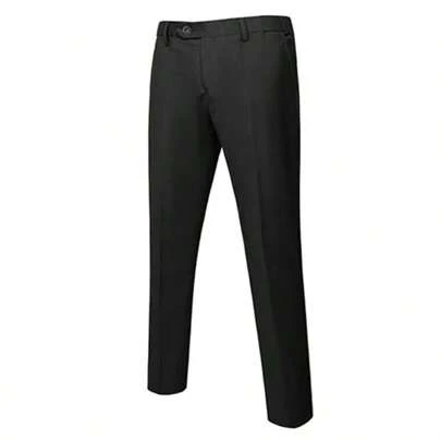 Caelus 3 Pieces Men's Slim Fit Formal Suit, Business/Social Occasion, Wedding Groom Tuxedo Jacket, Pants, Vest