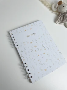 Vaccination Booklet - HotStamp | Little Flowers - 彩色 - 查看 4