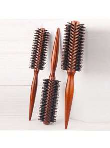 1pc Hair Styling Brush, Nylon Curling Roller Brush, Non-Damaging - Multicolor - View 8