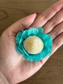 160 Small Paper Sweet Wrappers For Weddings And Parties - Silk 3 Layers - nước xanh - Xem 2