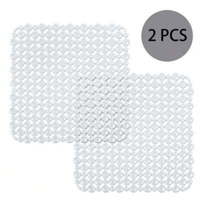 2pcs Kitchen Sink Protection Mat, Sink Dishwasher, Quick Drainage Mat Protection Mat, Anti Slip Mat Sink (Pack Of 2)
