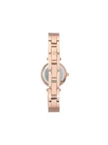 Anne Klein Women's Rose Gold Diamond-Accented Mesh Bracelet Watch, Elegant Female Quartz Watch For Casual Business Ladies Watch,AK/3002RGRG - Rose Gold - View 8