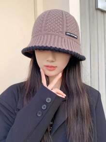 Mũ xô nữ cho mùa thu đông, ấm áp, tôn dáng, cổ điển, đa năng - mũ xô - Xem 3