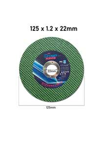 5 pezzi Dischi da taglio in metallo da 125/150/180mm per smerigliatrice angolare, mole abrasive per acciaio inossidabile, lame resinose da 5/6/7 pollici