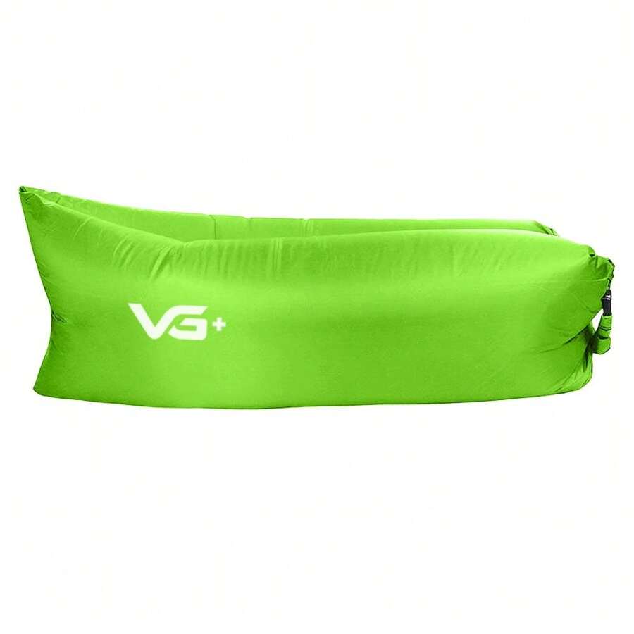VG Plus Vg+ Inflatable Air Bag Sofa Puff For Camping - Green - View 1