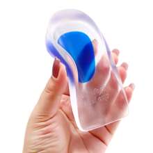 1 Cặp Miếng Đệm Gót Chân, Đế Giày Silicon, Miếng Đệm Gót Chân Ngăn Ngừa Đau Gót Chân, Đế Giày Cho Nam Và Nữ, Đế Mềm, Miếng Đệm Nửa Cỡ - Quần nam màu xanh - Xem 4