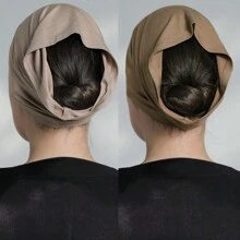 2pcs/10pcs/Set Women's Solid Color Muslim Hijab Underscarf Elastic Jersey Hijab Tube Inner Caps - Multicolor - View 10