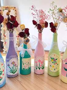 1 Bottle 30ml Gypsum Cement Coloring 20 Different Pigment DIY Manual Graffiti Color Concentrate Concrete Cement Plaster Mold Dye (Note: This Product Is A Liquid, Not A Powder) - Multicolor - View 7