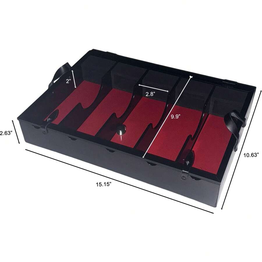 JC Barber 5 Clippers Removable Tray Barber Carrying Professional Travel