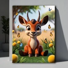 Kit Of 3 Decorative  Frames For Children's Rooms - Boys And Girls - Self-Adhesive - 04 - 查看 4