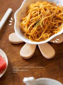 3 层绝缘圣诞树杯垫、实木、绝缘套装、热盘三脚架 - 4 个木制三脚架 + 1 个支架、绝缘锅架、圣诞杯垫、桌面装饰、咖啡杯垫、餐垫、圣诞礼物