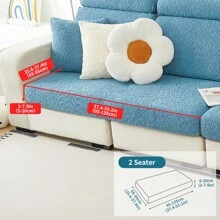 1 st Stretch Jacquard Sofahoes, Machinewasbaar, Anti-Kattenkrab, Meubelbeschermer Sofahoes, Moderne 3/4 Sofa + Chaise Lounge Kussenset Voor Slaapkamer, Kantoor, Woonkamer