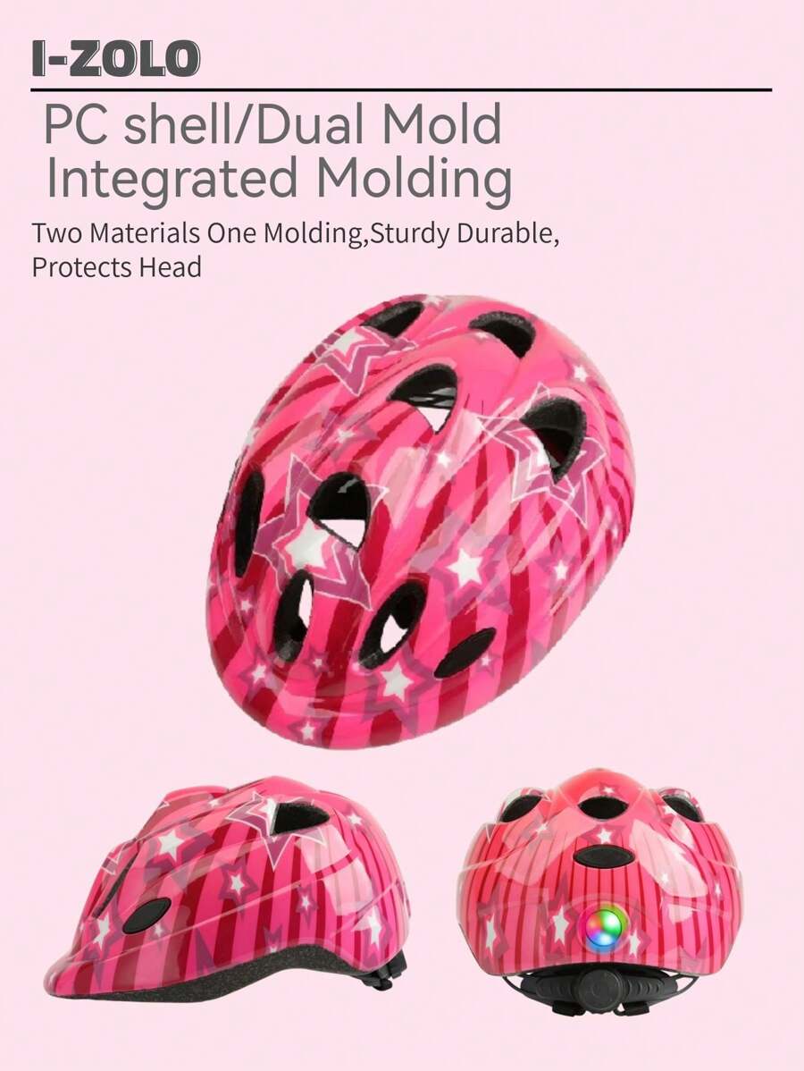 7pcs Kids Protective Gear Set (Helmet + Pads) For Skateboard, Scooter