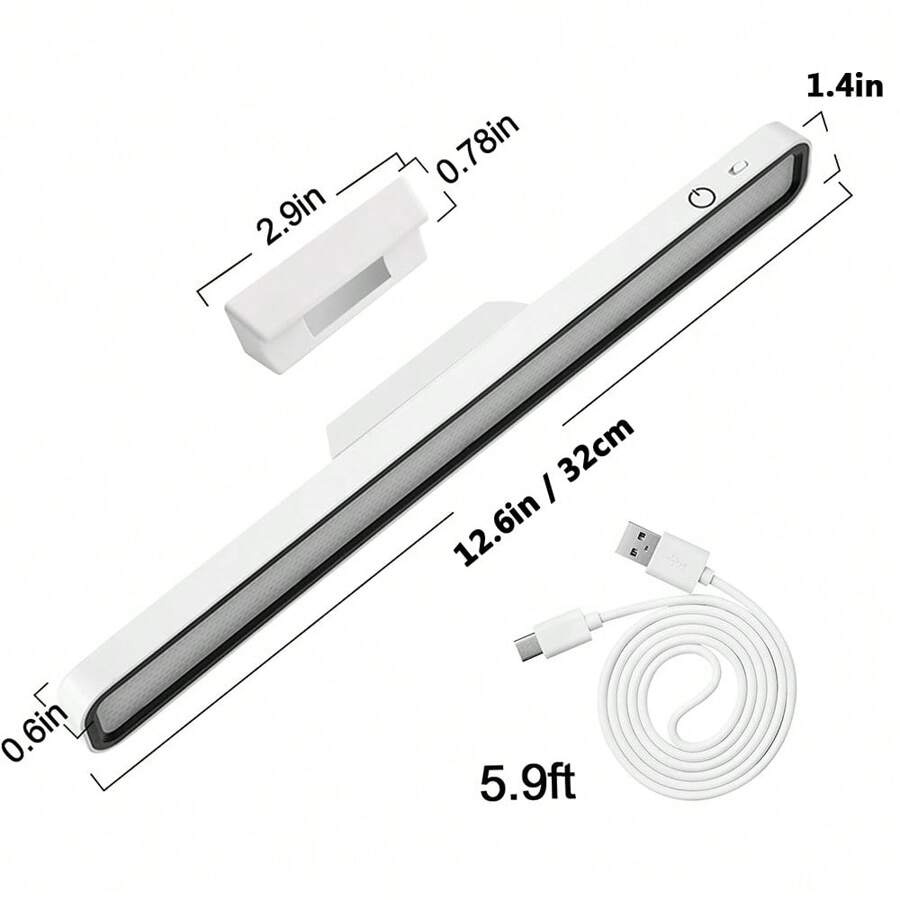 LED Desk Light Under Lighting Night Light Rechargeable