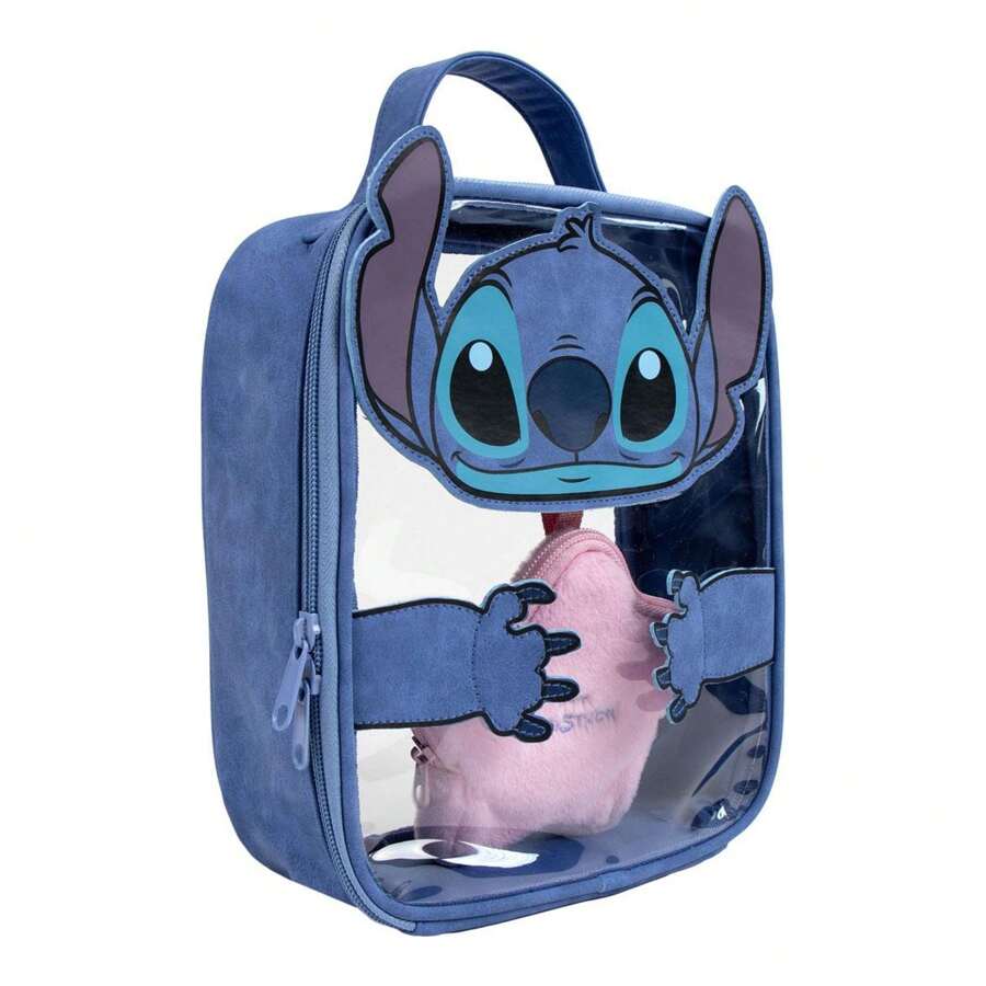 Lilo Y Stitch Stitch Travel Toiletry Bag Practical And Organizer | Stitch Toiletry Bag For Cosmetics And Toiletries, Ideal For Travel, Gym And School - 彩色 - 查看 1