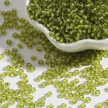 2mm-30g/1800pcs Japanese Glass Seed Beads Silver-Lined Glass Beads Tube Seed Beads Small Craft Beads For Jewelry Making DIY Bracelet Necklaces Accessories Waist Earring DIY Craft - 2mm - View 20