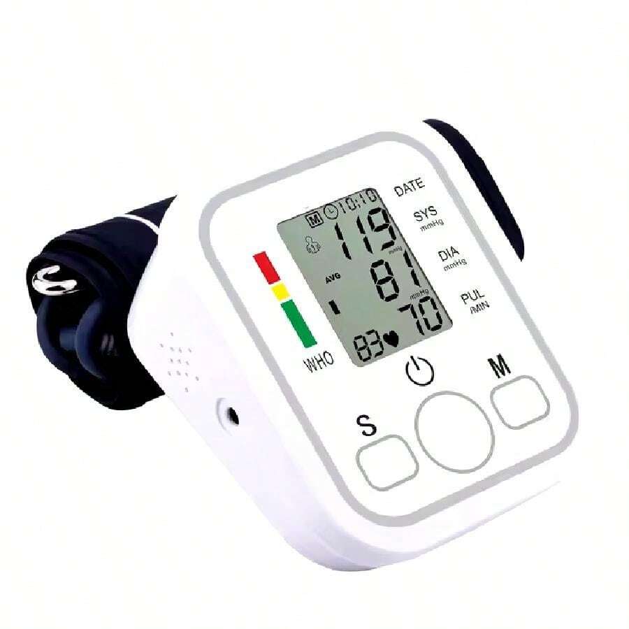 Blood Pressure Monitor Baumanometer Voice In Spanish - White - View 1