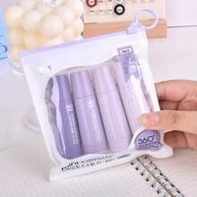 4 peças/conjunto de rolo de fita adesiva dupla face, cabeça telescópica giratória, suprimentos para scrapbooking adulto, fita fotográfica para scrapbooking, manual, diários e artesanatos para scrapbooking de cartão