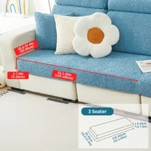 1 st Stretch Jacquard Sofahoes, Machinewasbaar, Anti-Kattenkrab, Meubelbeschermer Sofahoes, Moderne 3/4 Sofa + Chaise Lounge Kussenset Voor Slaapkamer, Kantoor, Woonkamer