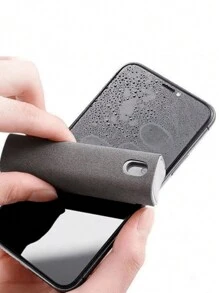 1pc 2 In1 Microfiber Screen Cleaner Spray Bottle Set Mobile Phone Computer Microfiber Cloth Wipe Cleaning Glasses Wipes