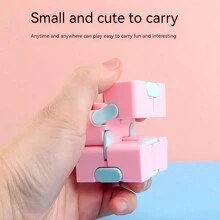 1 件创意魔方无限扭曲拼图、减压玩具、生日/圣诞礼物、完美礼物