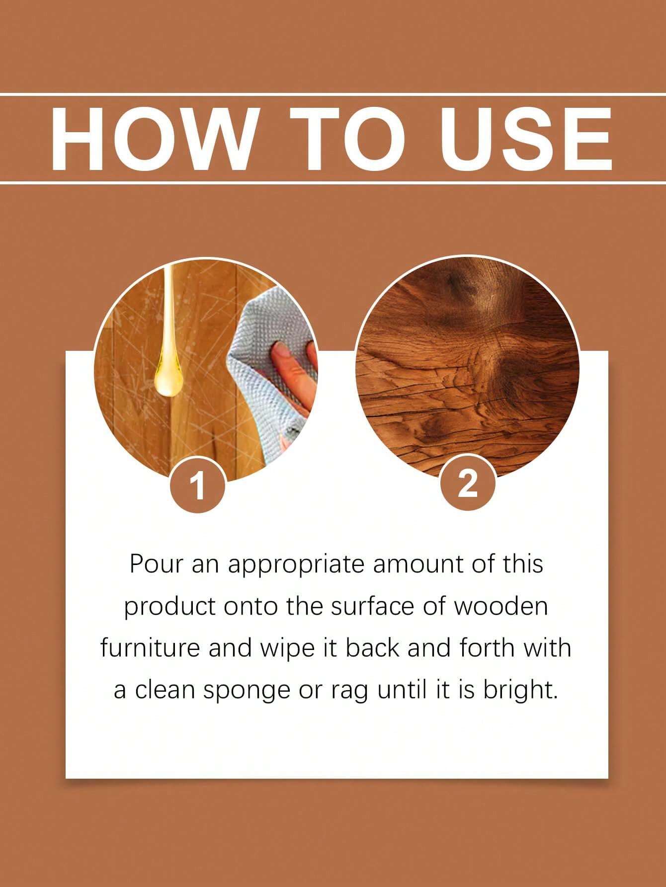 1pc Wood Furniture Polish Oil, Furniture Polishing Liquid, Wood ...