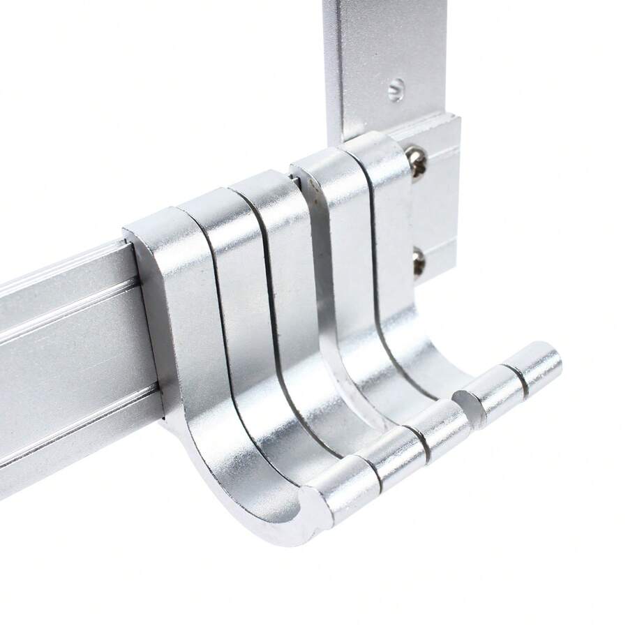 Collapsible Rotating Towel Rack NoDrill Bathroom Storage Holder For