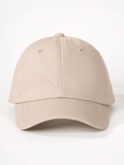 Men Plain Simple Visor Baseball Cap, Casual Everyday Wear