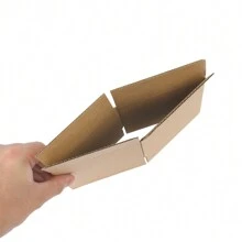 100 Pieces Corrugated Paper Boxes, Moving Boxes For Packing And Storing, Cardboard Boxes For Packaging Mailing Small Businesses