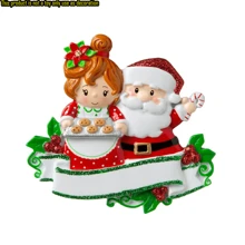 2 đồ trang trí treo bằng nhựa hình ông già Noel, hoàn hảo để trang trí cây thông Noel - Nhiều màu - Xem 17