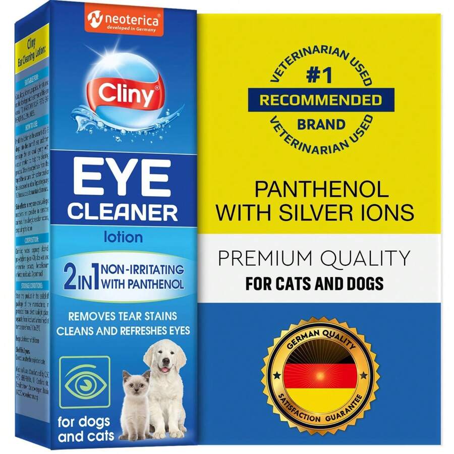 Cat Dog Eye Wash Drops Tear Stain Remover Cleaner Eye Infection