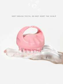 1 Cái 4 Màu Gội Đầu Bàn Chải Không Làm Hư Tổn Tóc Khô Và Ướt Bằng Silicone Bàn Chải Massage Sử Dụng Kép Để Tắm Và Làm Mượt Tóc Bàn Chải Gội Đầu Tròn Hình Bàn Tay Làm Tóc Thư Giãn Da Đầu Người Lớn Bàn Chải Massage Tắm Bằng Silicone Đồ Dùng Tắm - Nhiều màu - Xem 3