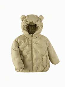 Balabala Giacca imbottita con cappuccio per bebè, nuova collezione inverno 2024, accessorio esterno carino e caldo