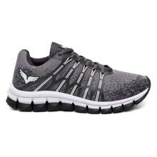 New Men's Sports Tennis Shoes Training Gym Comfortable Various Colors Cheap - 深灰色 - 查看 4
