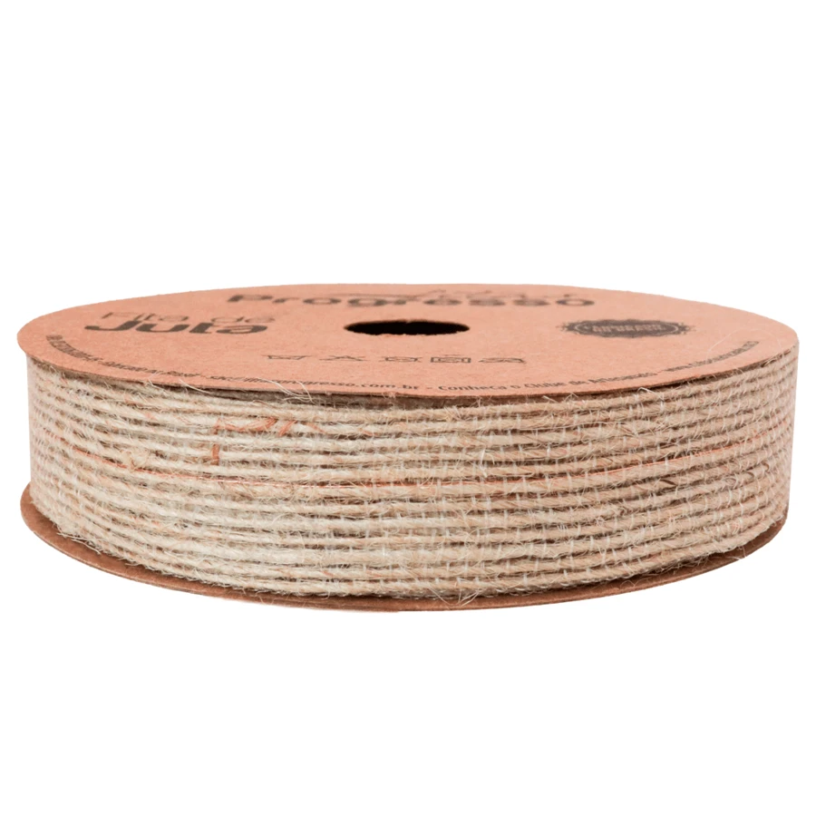 Progresso Jt005 Natural Jute Ribbon 20mm Roll 10 Meters SHEIN South