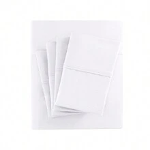 Gracie Mills Elodie 800 Thread Count Sateen Sheet Set - GRACE-10403 - 白色 - 查看 1